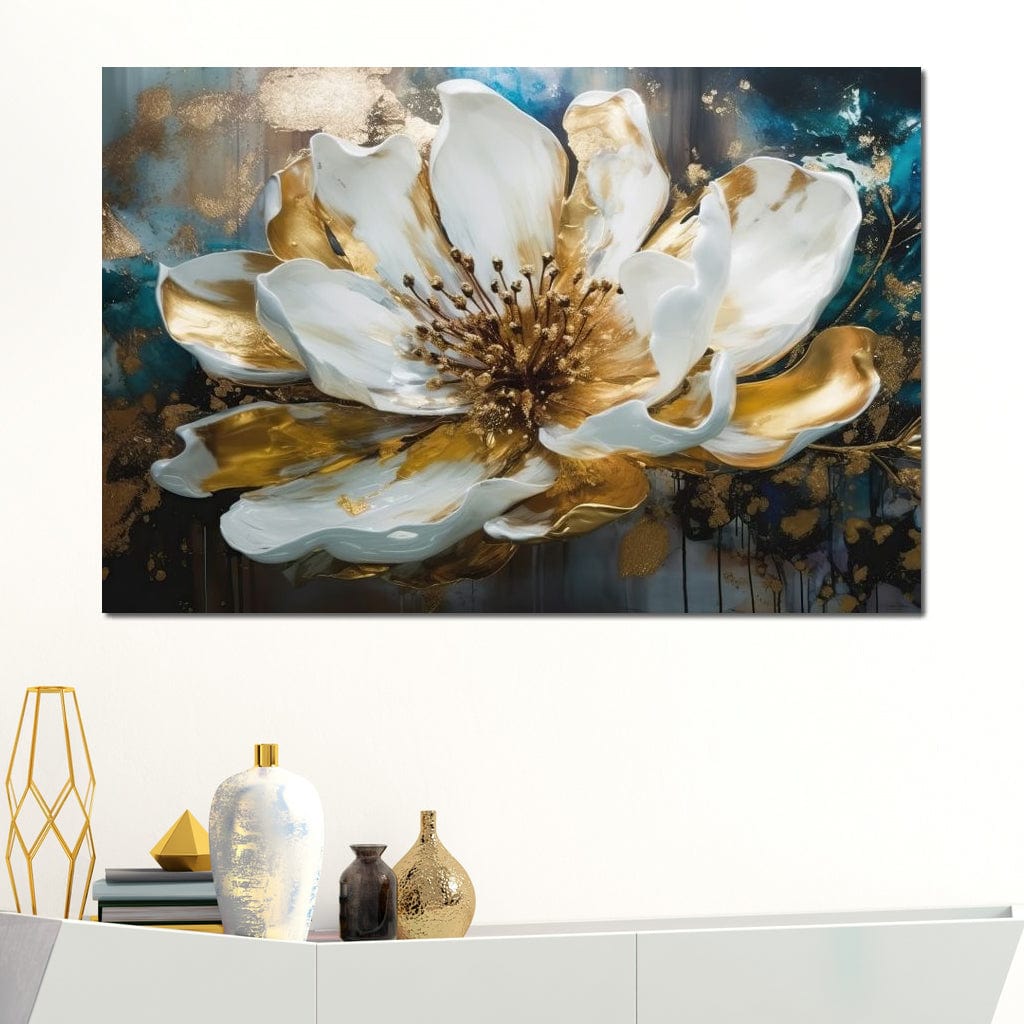 Elegant Flower Bloom 13 Canvas Wall Art
