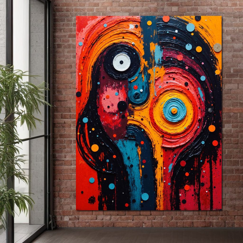 Colorful Modern Art 068 Canvas Wall Art