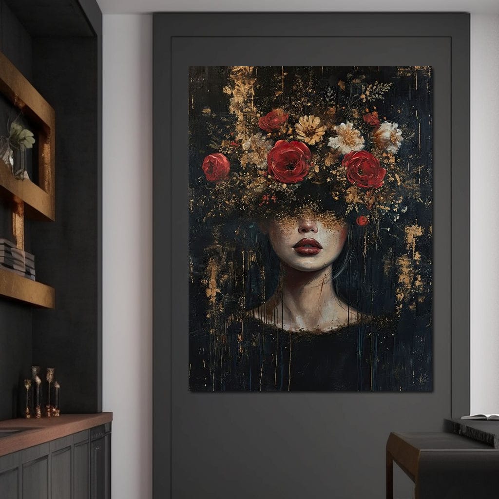 Bloom of the Nightfall Canvas Wall Art