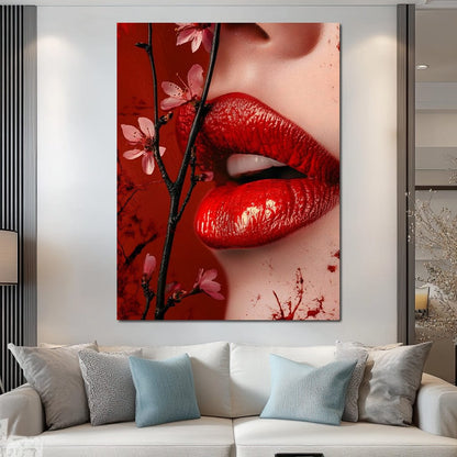 Passion Petals Enchantment Canvas Wall Art