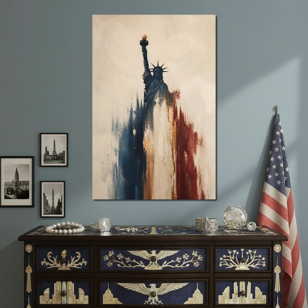 Legacy of the Rising Flame Canvas Wall Art
