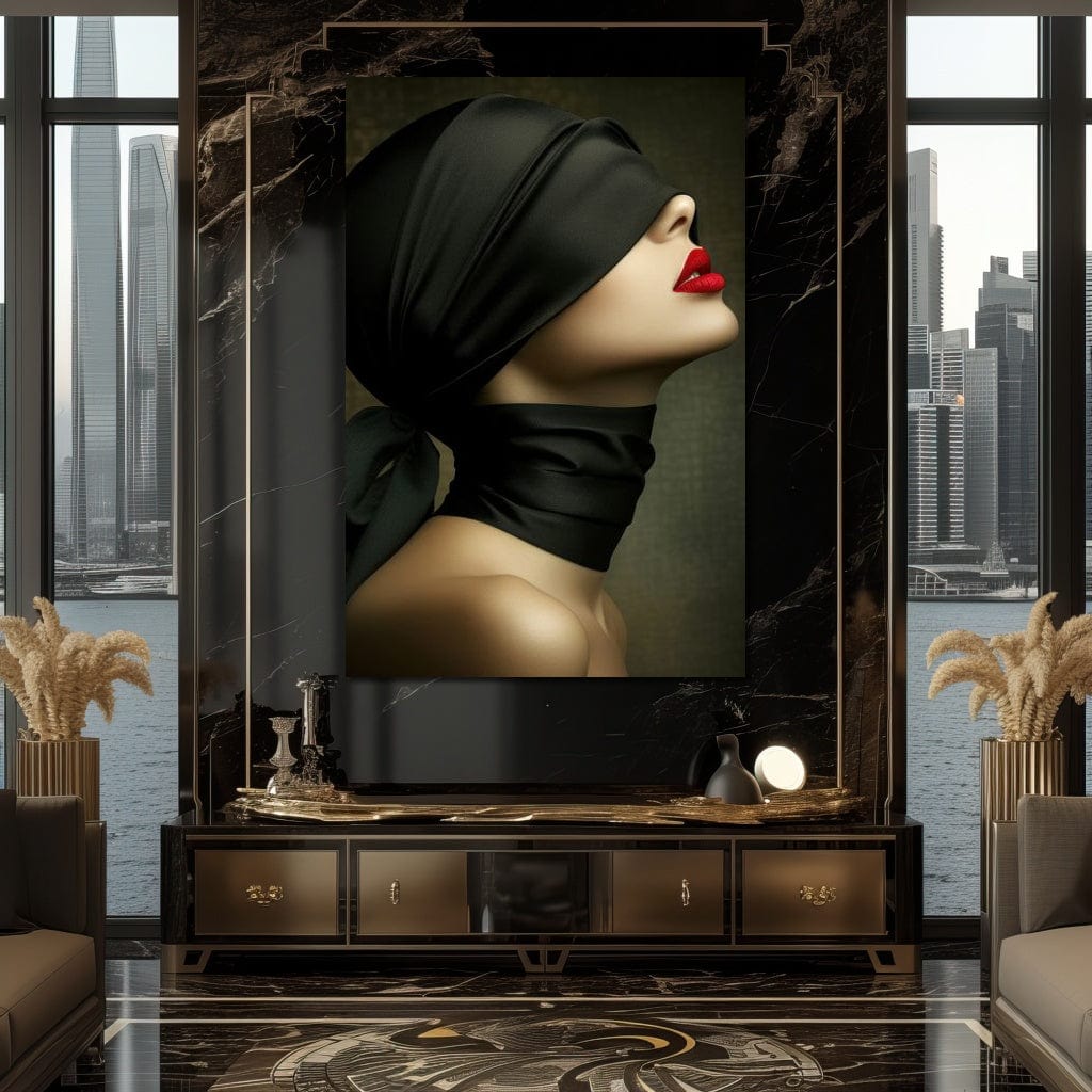 Hidden Temptation Canvas Wall Art