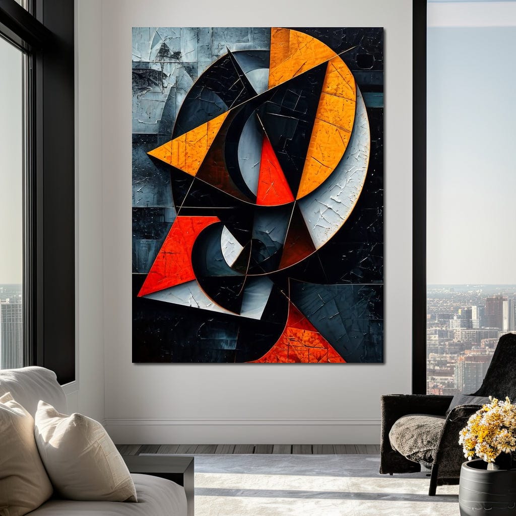 Colorful Modern Art 046 Canvas Wall Art