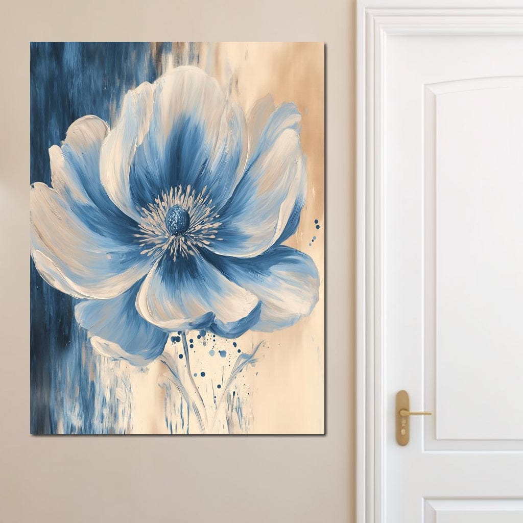 Flowering Tranquil Petals Canvas Wall Art