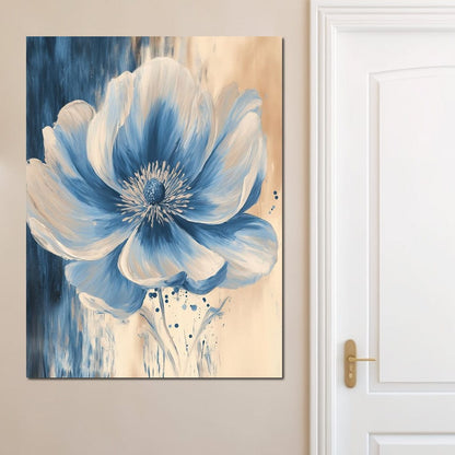 Flowering Tranquil Petals Canvas Wall Art