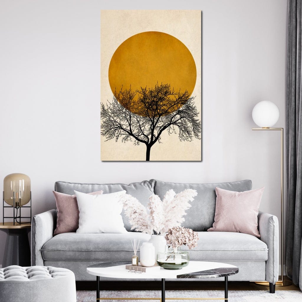 Wintermorgen Canvas Wall Art