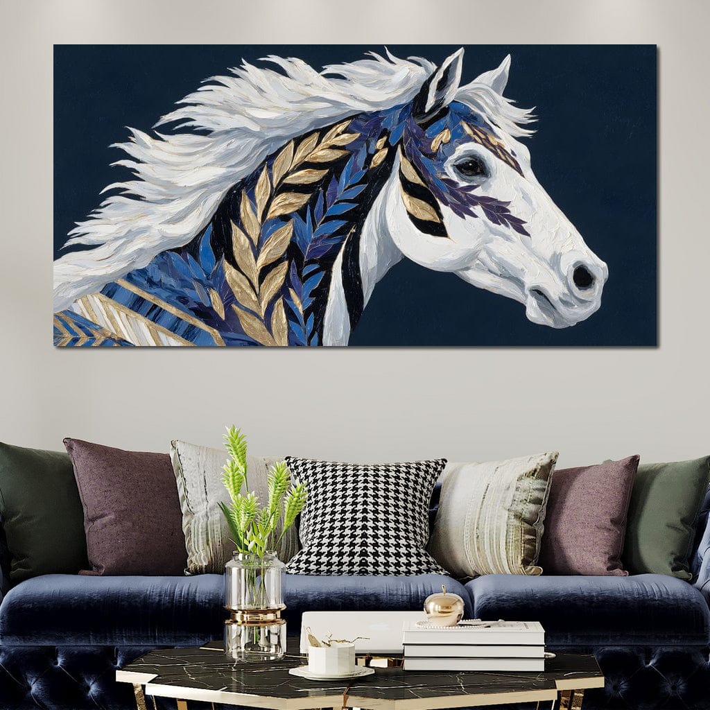 Equestrian Elegance Unbound Canvas Wall Art