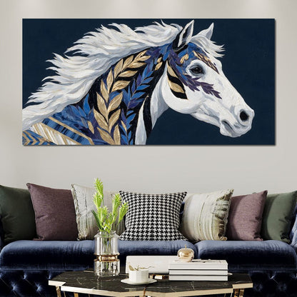 Equestrian Elegance Unbound Canvas Wall Art