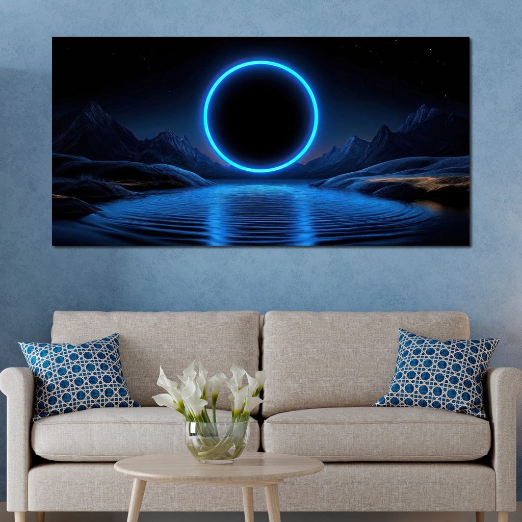 The Halo of Infinity Canvas Wall Art