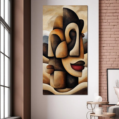 Faces of the Earth Canvas Wall Art