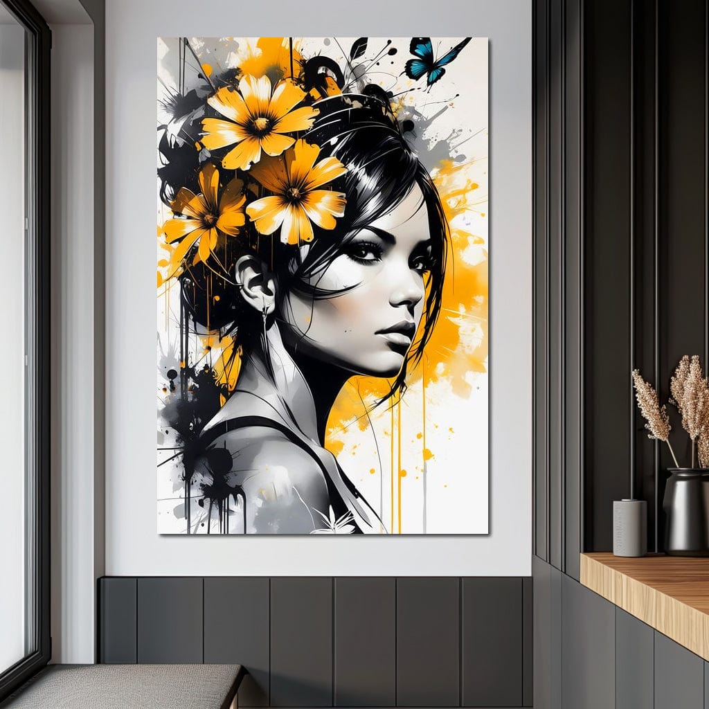 Female Portrait 262 Canvas Wall Art