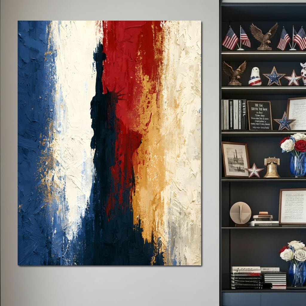Legacy Of The Rising Liberty Canvas Wall Art