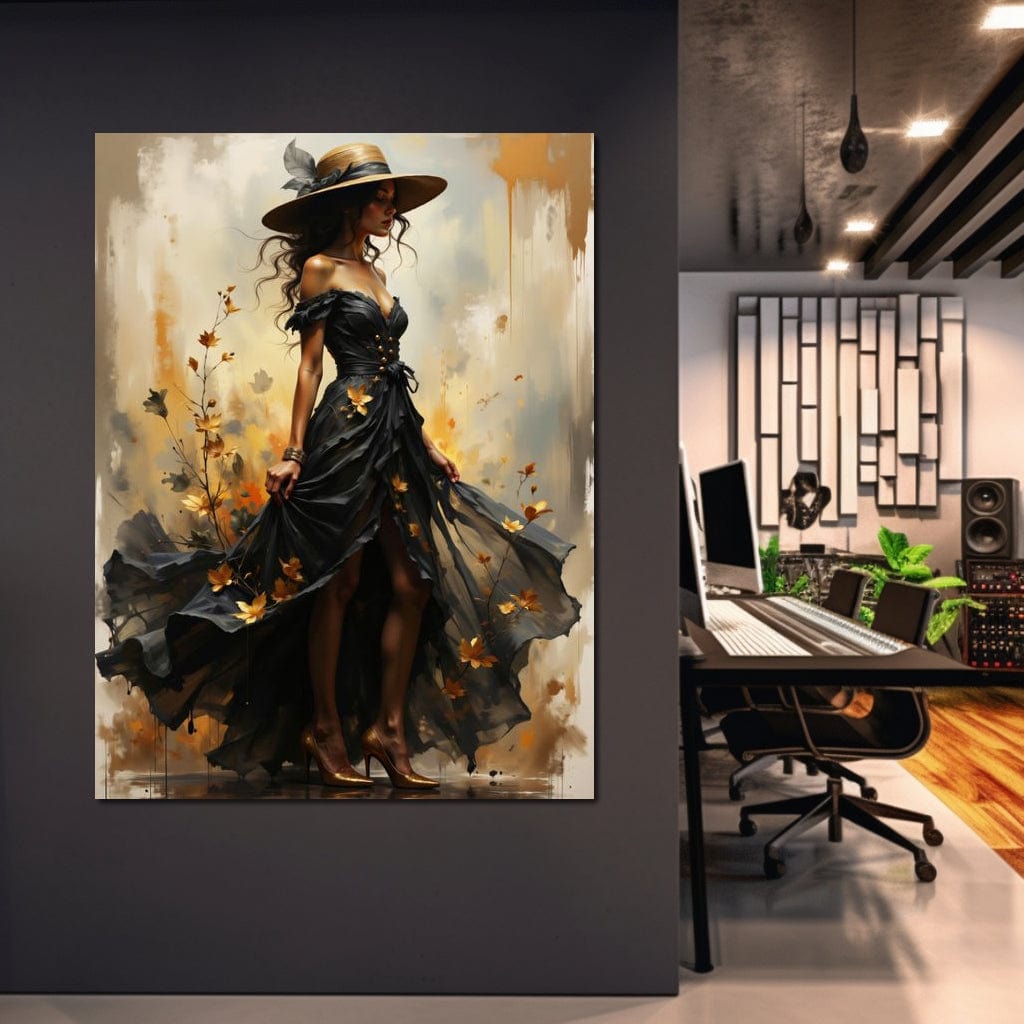 Female Portrait 325 Canvas Wall Art