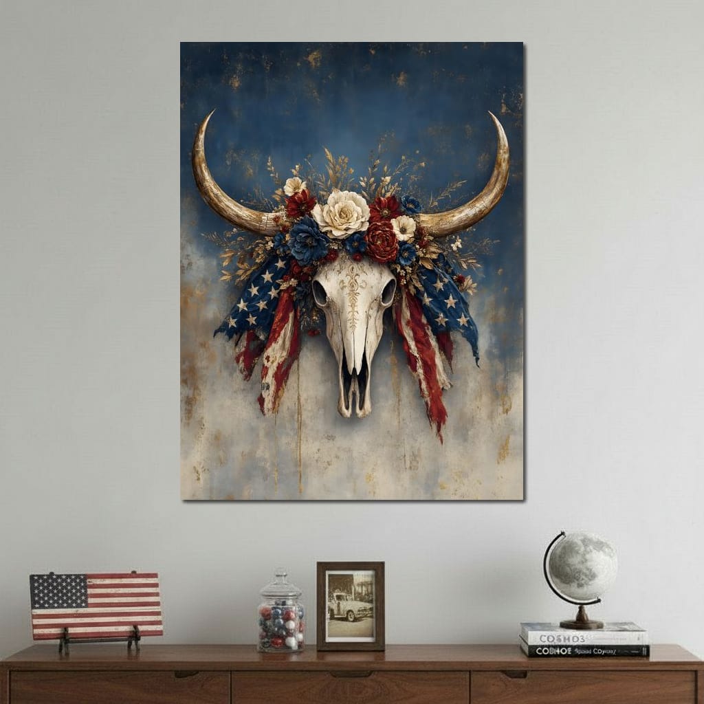 Echoes of the Rugged Frontier Canvas Wall Art