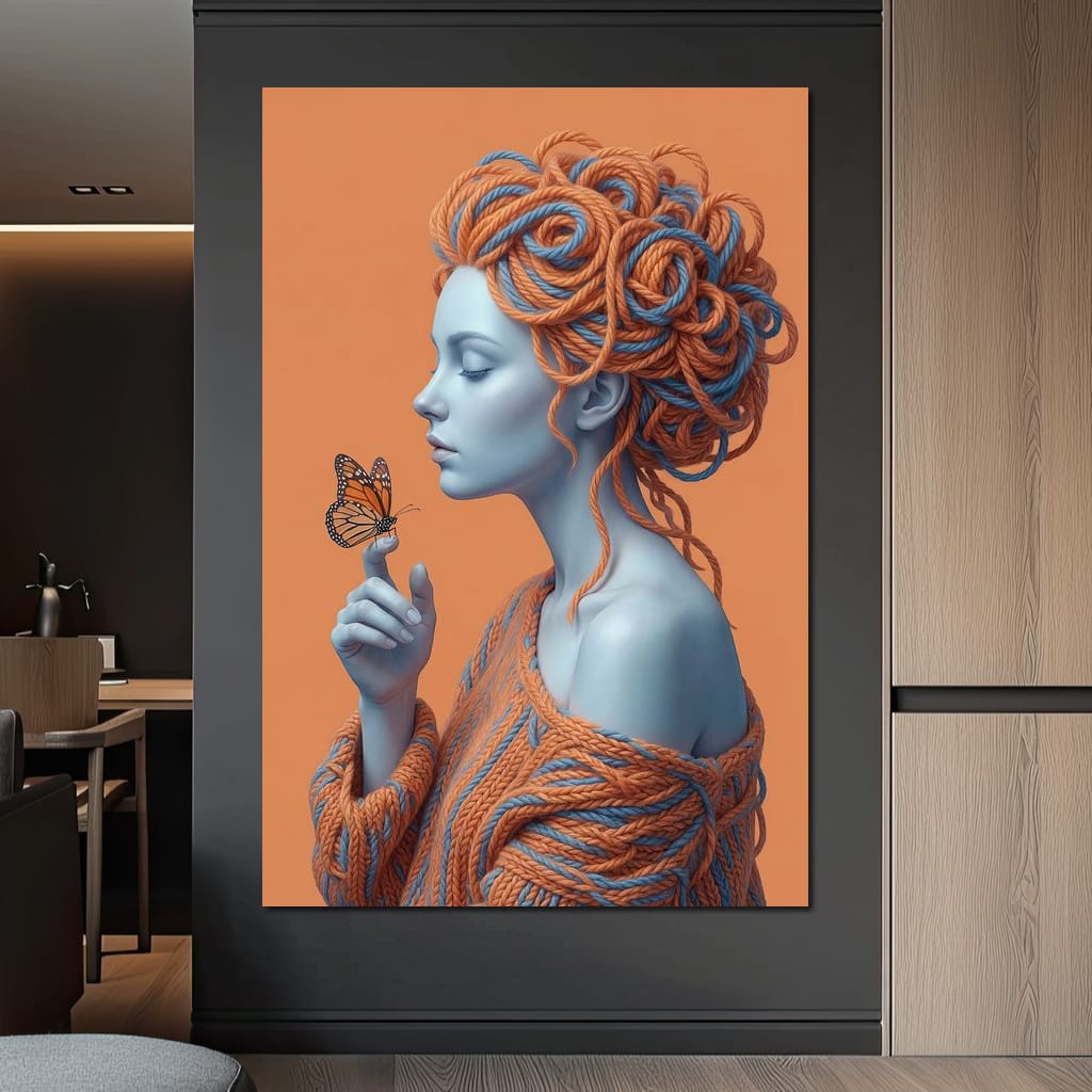 Holding a Quiet Miracle Canvas Wall Art