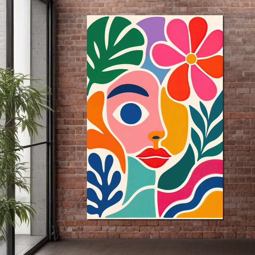 The One Eyed Garden Parade Canvas Wall Art