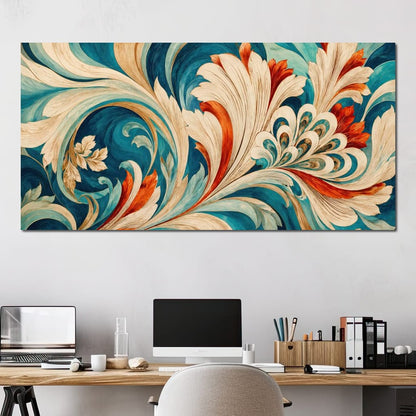 The Flourish of Versailles Canvas Wall Art