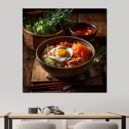 Kimchi Canvas Wall Art