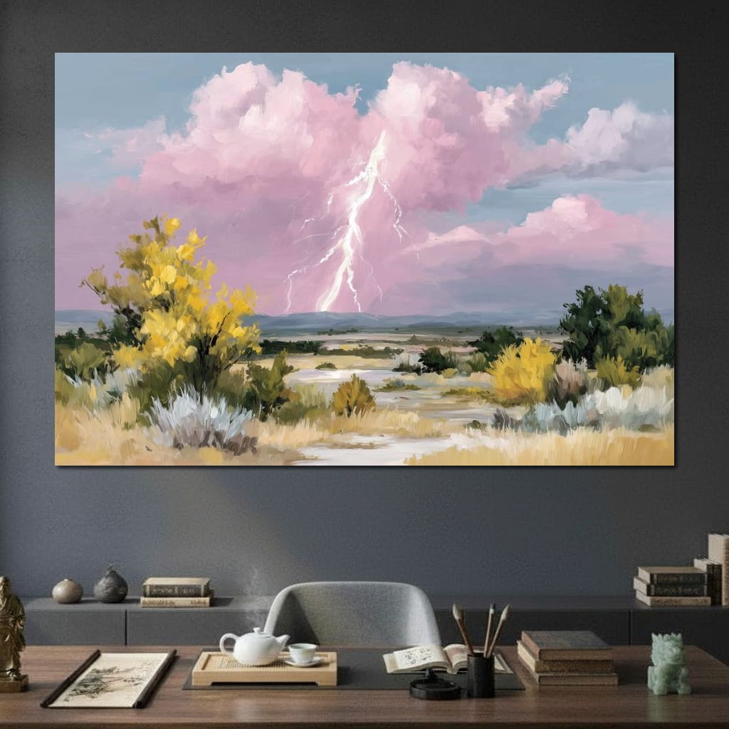 Desert Stormlight Skybreak Canvas Wall Art