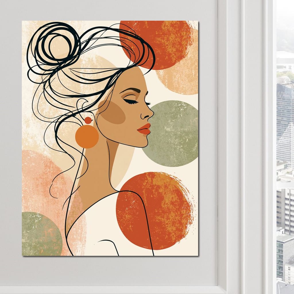 Reflections of a Soft Summer Evening Canvas Wall Art