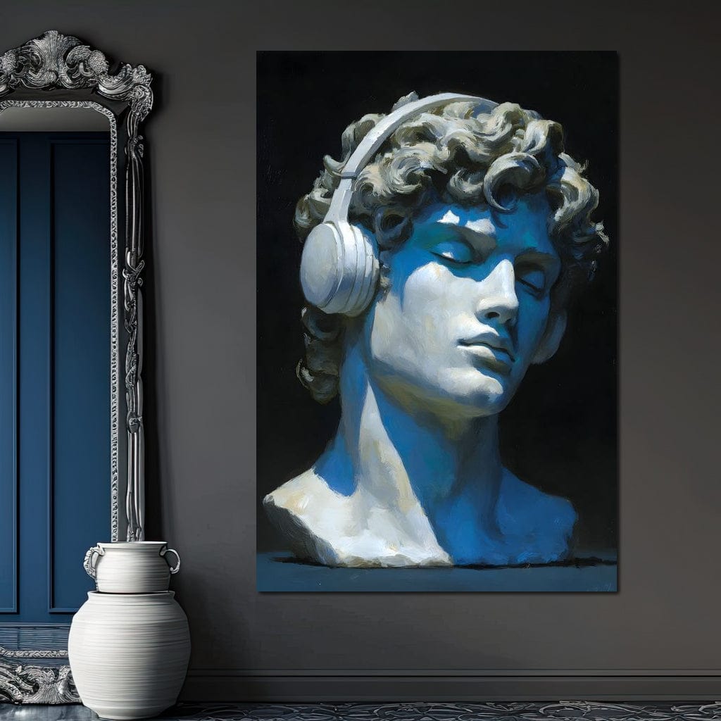 Classical Beats Repose Canvas Wall Art