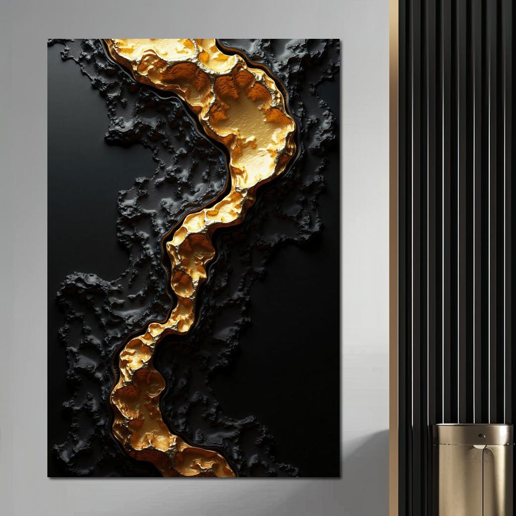 Veins of the Earth Canvas Wall Art
