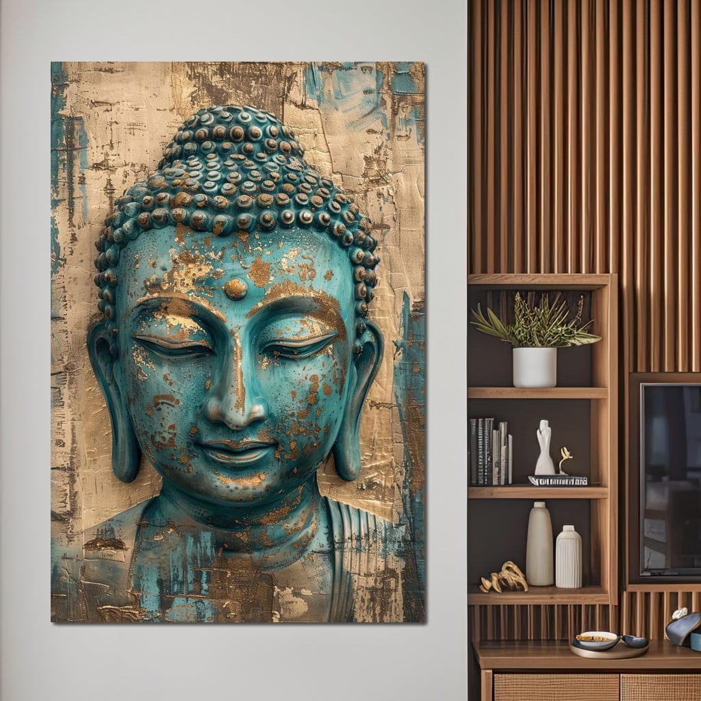 Meditative Harmony Tranquility Canvas Wall Art