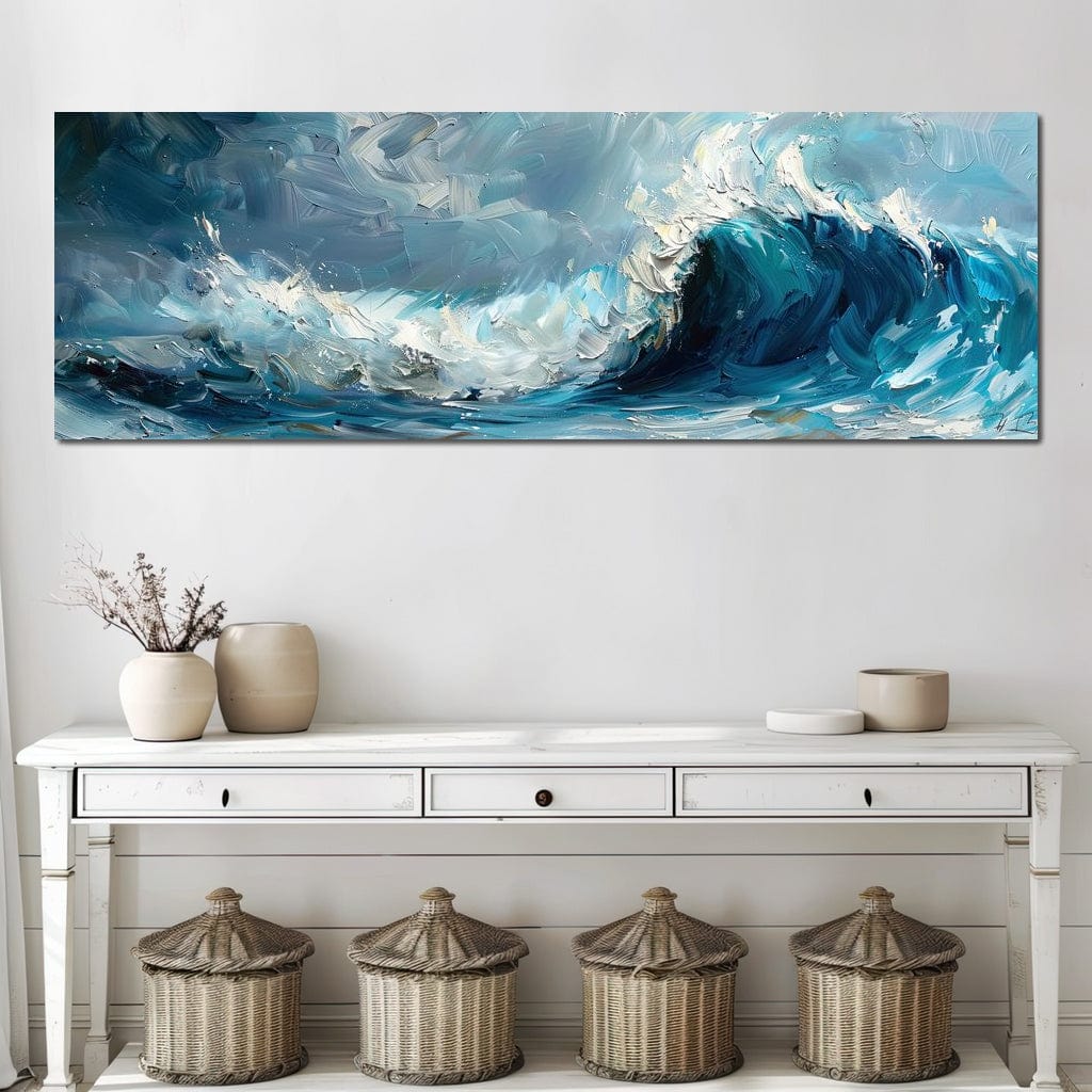 Oceanic Serenade Dance Canvas Wall Art