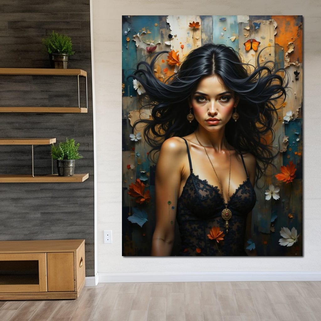 Female Portrait 330 Canvas Wall Art