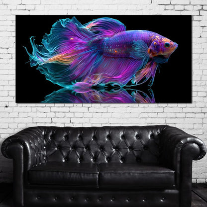 Radiant Fish Canvas Wall Art