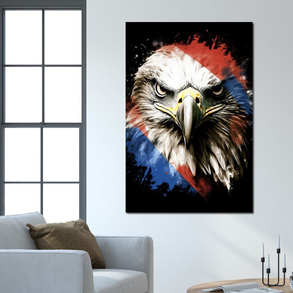 Eagle Eye of the Philippines Canvas Wall Art