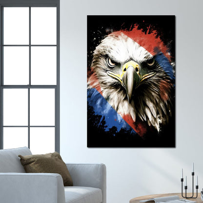 Eagle Eye of the Philippines Canvas Wall Art