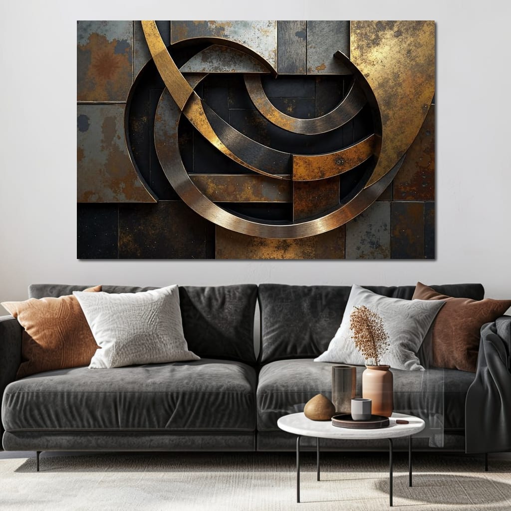 Aetheric Convergence Canvas Wall Art