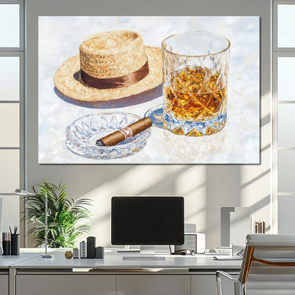 Sunlit Cuban Leisure Canvas Wall Art
