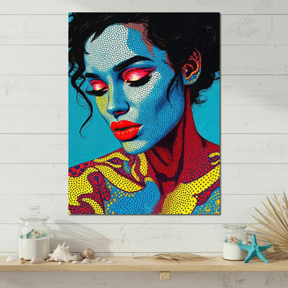 Abstract Seduction Canvas Wall Art