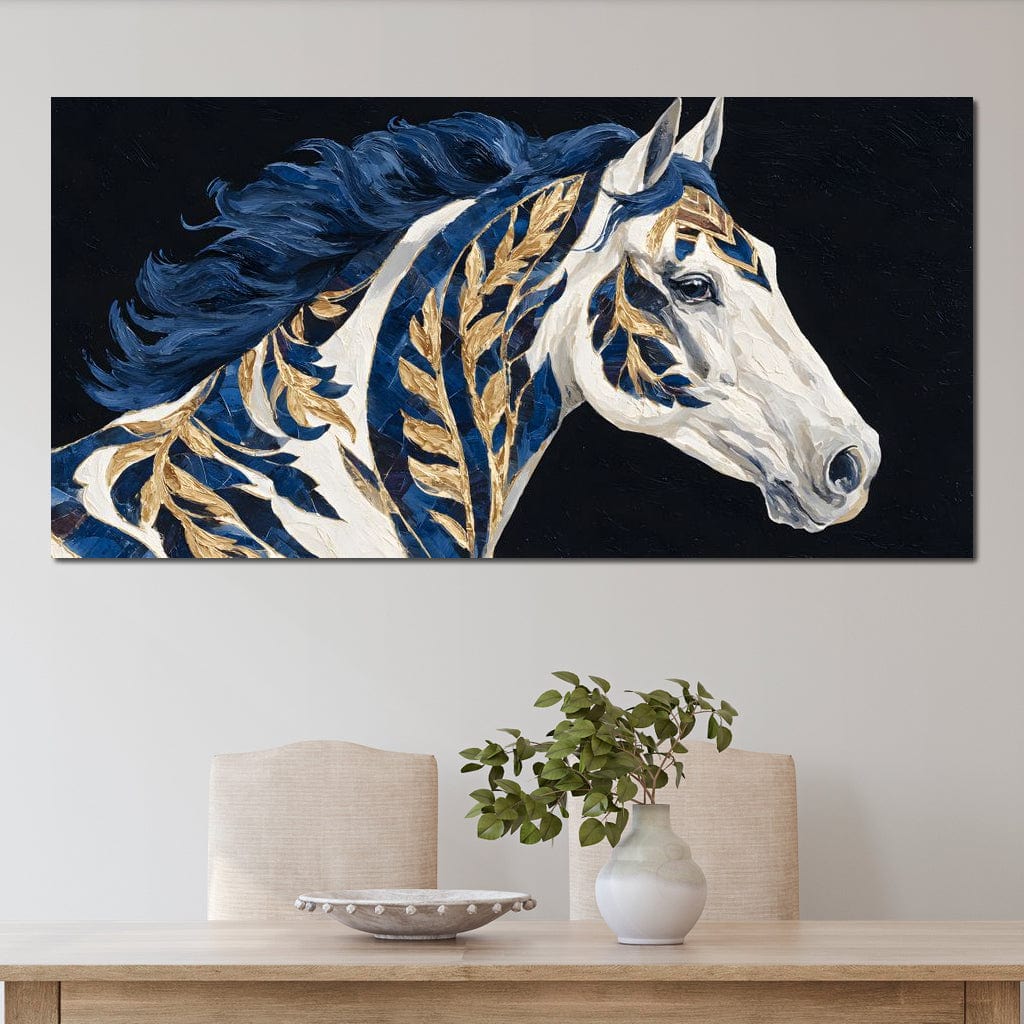 Majestic Equine Splendor Canvas Wall Art