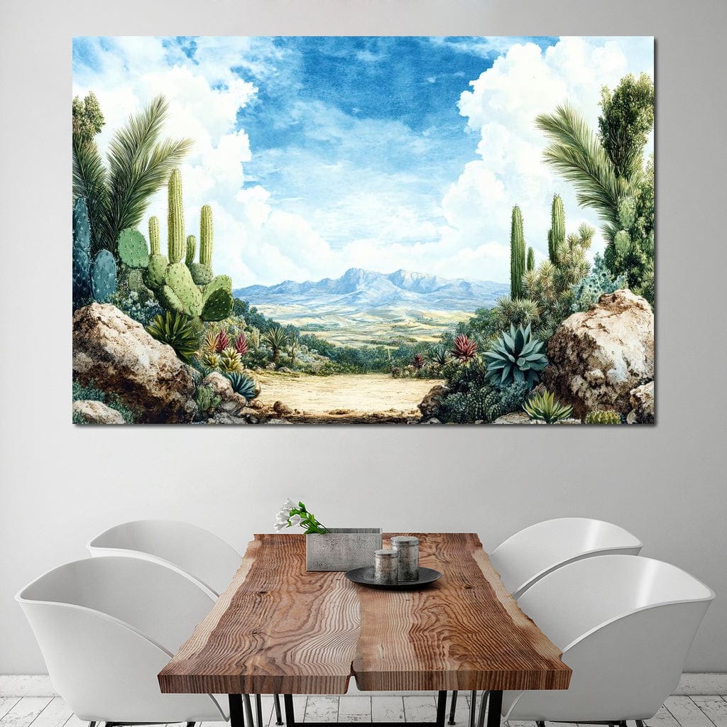 Desert Vista Dreams Alive Canvas Wall Art