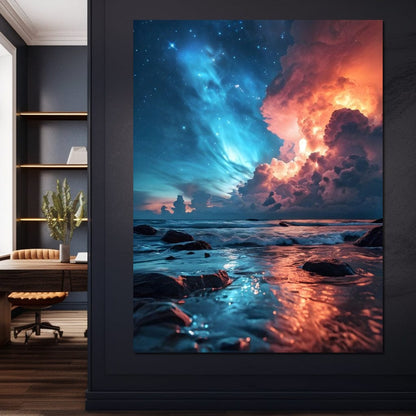 In the beginning Canvas Wall Art