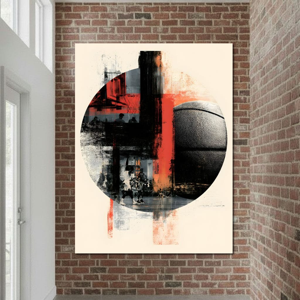 Final Possession On The Hardwood Canvas Wall Art