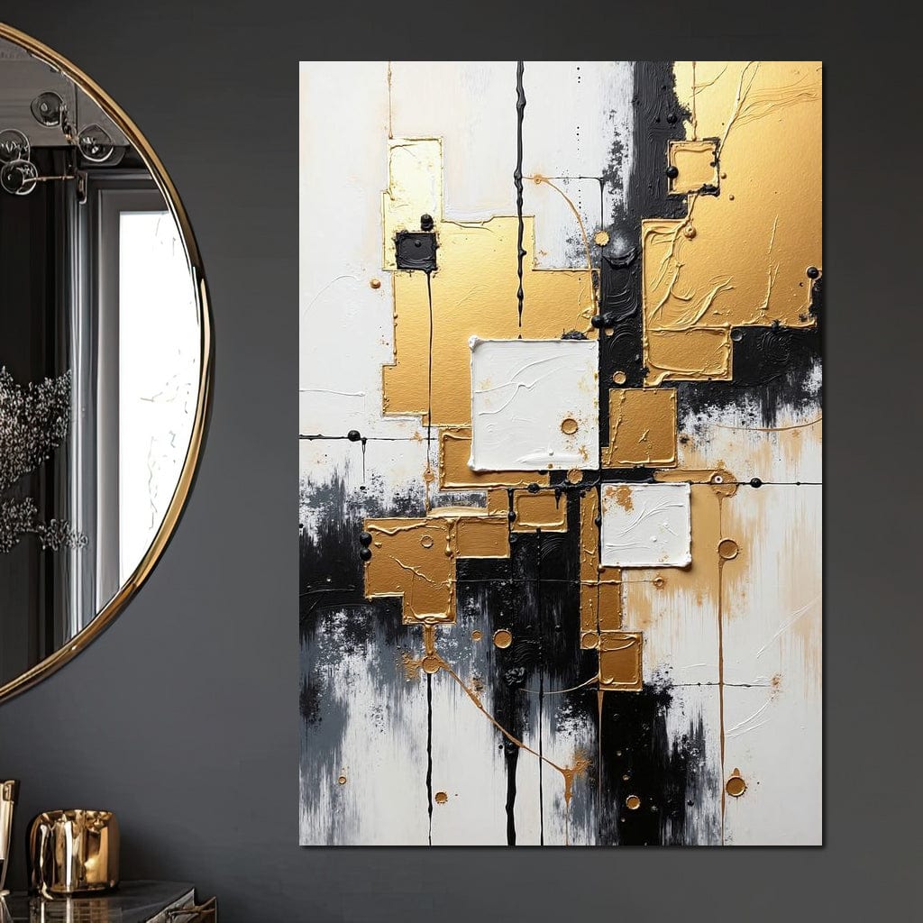 Fragments of Light Canvas Wall Art