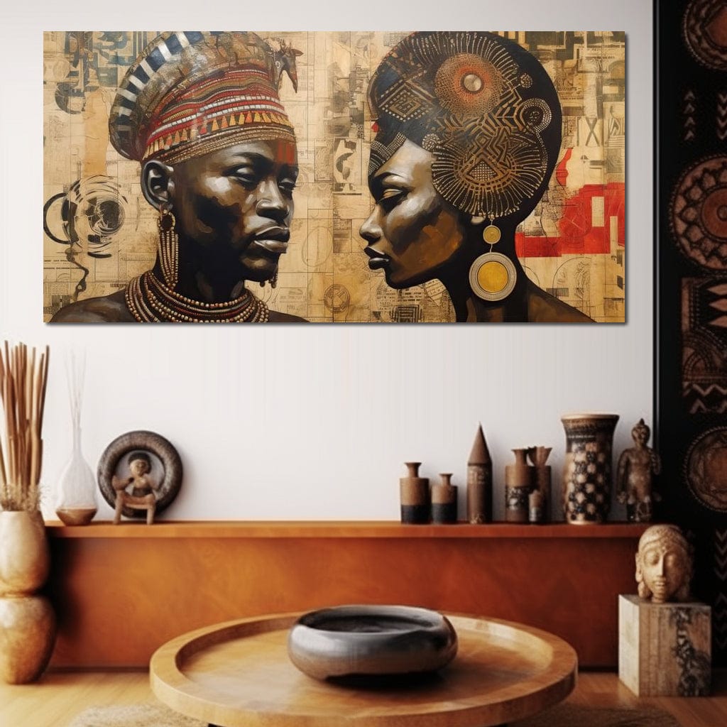 African Portrait Zithembe Canvas Wall Art