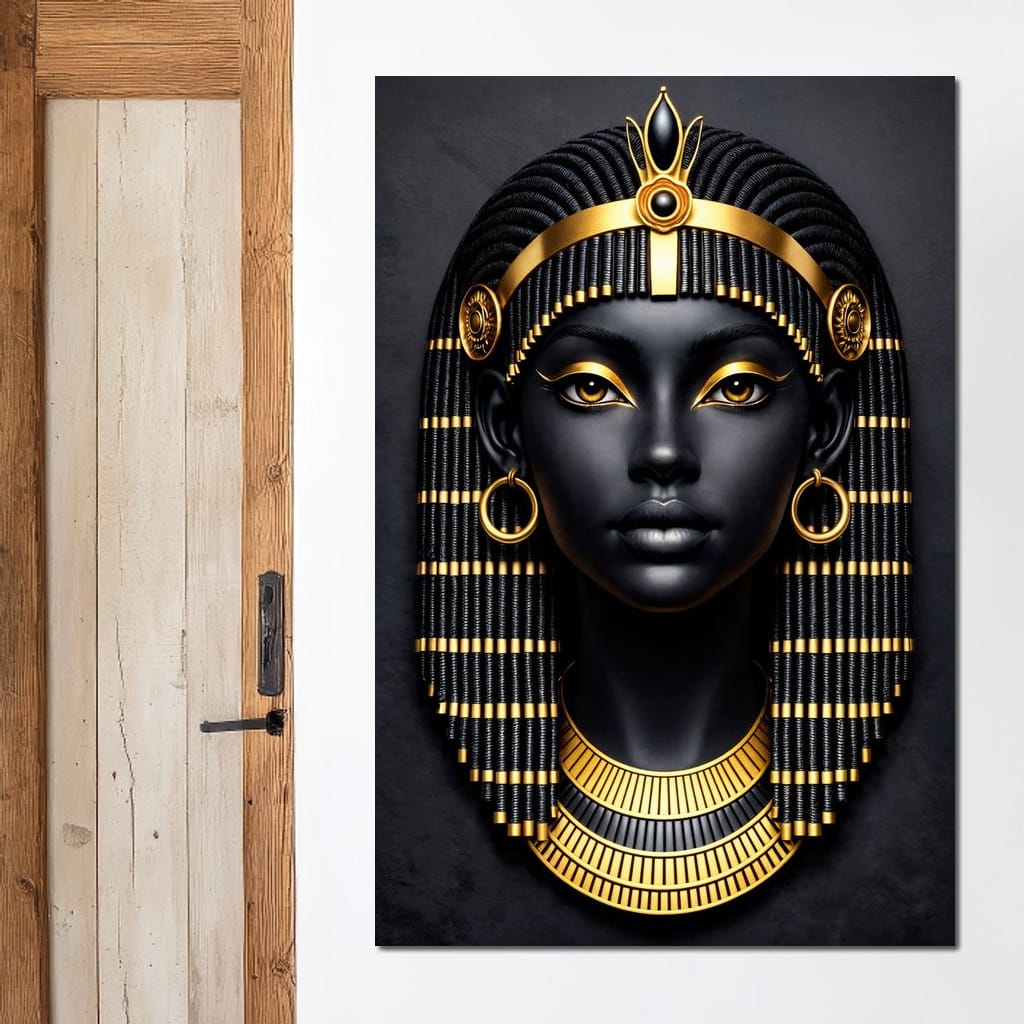 Empress of the Nile Canvas Wall Art