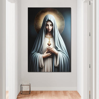 Graceful Benediction Canvas Wall Art