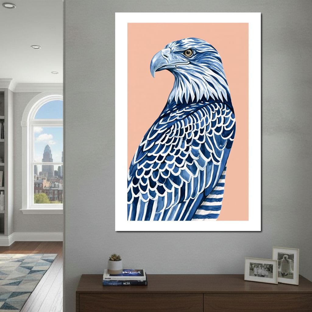 Glorious Eagle Canvas Wall Art