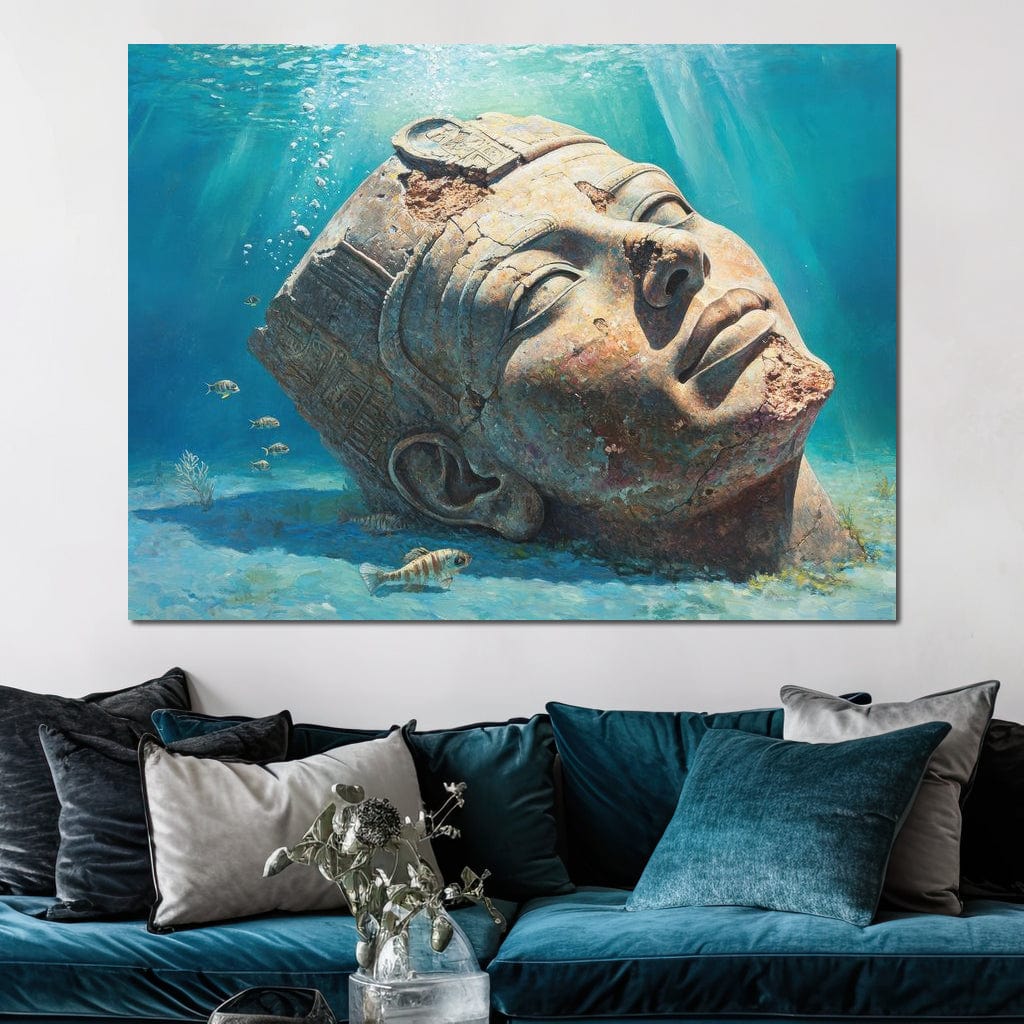 Oceanic Titan Tranquility Canvas Wall Art