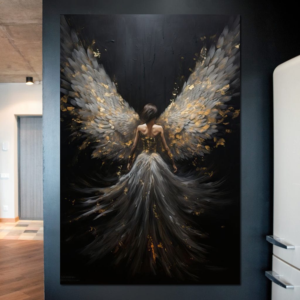 Mystic Symphony of the Cosmos Canvas Wall Art