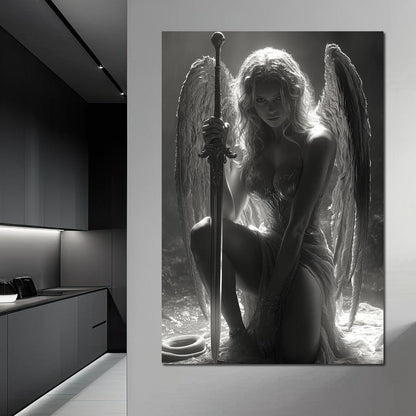 Ariel's Courage Canvas Wall Art