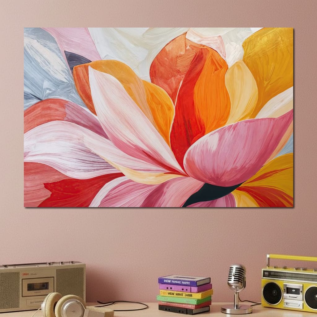 The Modern Magnolia Canvas Wall Art