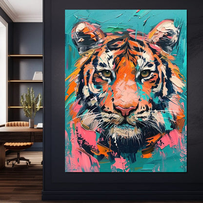 Tiger Essence Canvas Wall Art