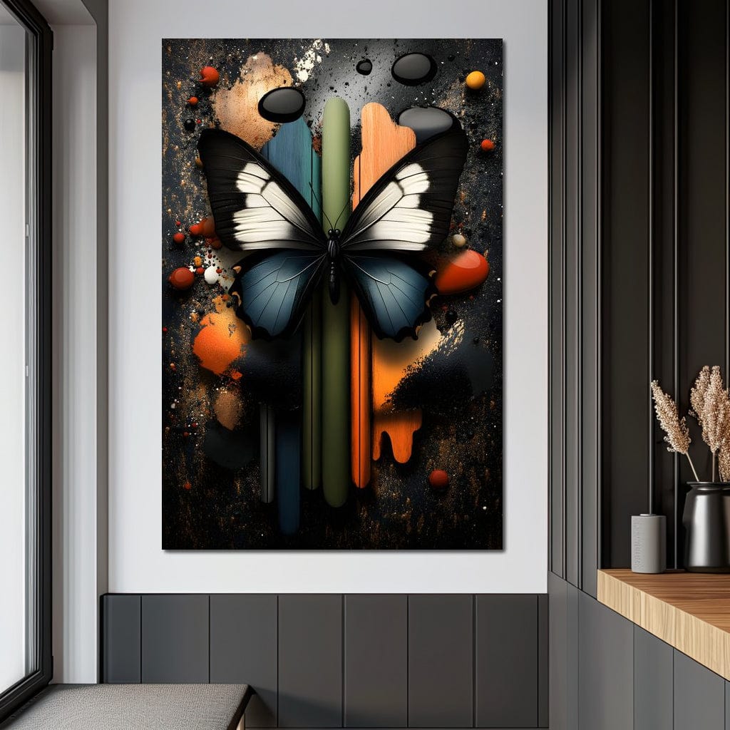 Butterfly Dreamscape Fusion Canvas Wall Art